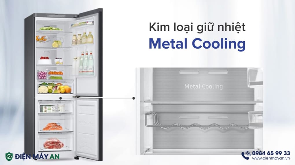 Tủ Lạnh Samsung Inverter 348 Lít Bespoke RT35CB56448CSV